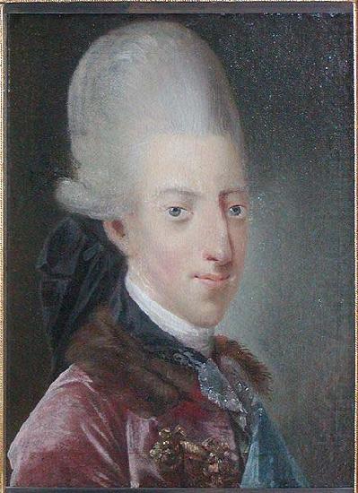 Jens Juel Portrait of Christian VII of Denmark china oil painting image